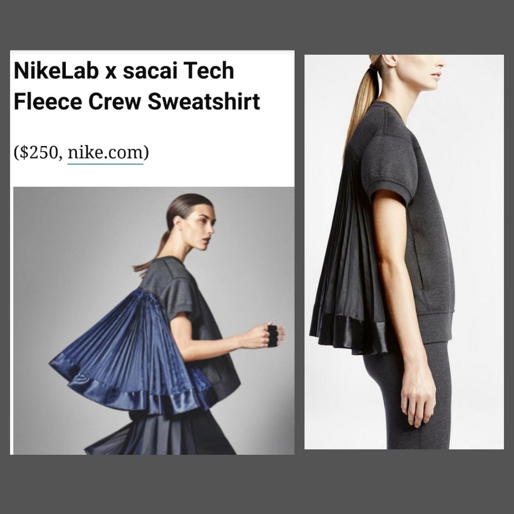 NikeLabs x sacai XL Women's Sweatshirt Spring 2015